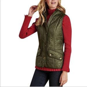 Barbour Calvary Gilet Olive Green Vest